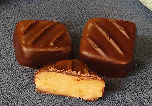 Bombom Marzipan  Laranja 